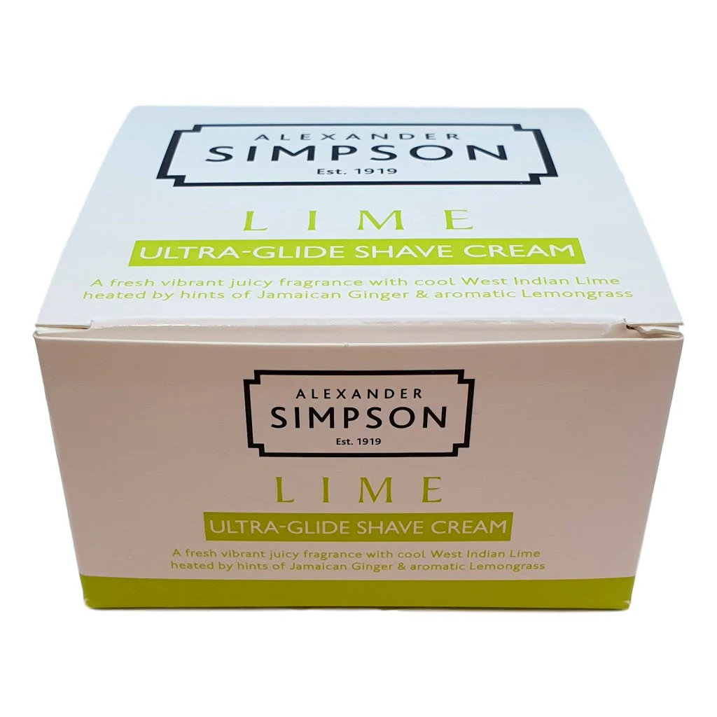 Alexander Simpson Est. 1919 Lime Ultra-Glide Shave Cream