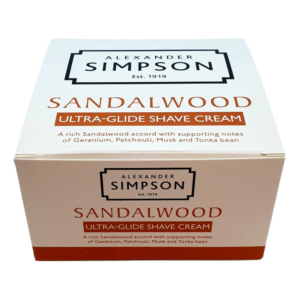 Alexander Simpson Est. 1919 Sandalwood Ultra-Glide Shave Cream 180ml