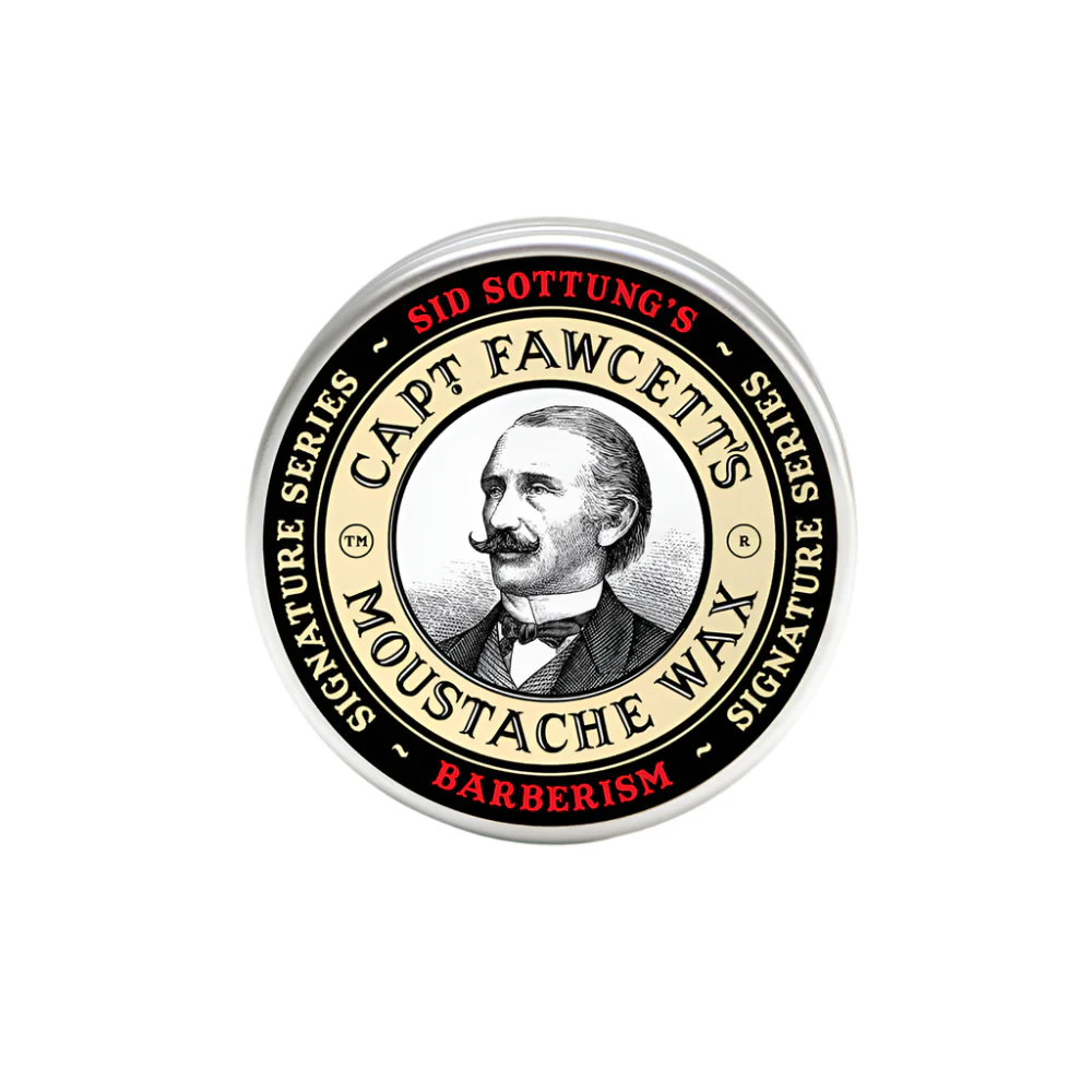 Captain Fawcett's Barberism™ Moustache Wax 15ml - Image 2