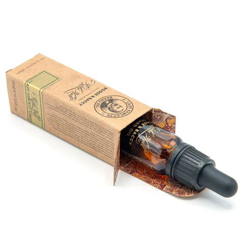 Captain Fawcett's Ricki Hall's Booze & Baccy Beard Oil 10ml - Image 4