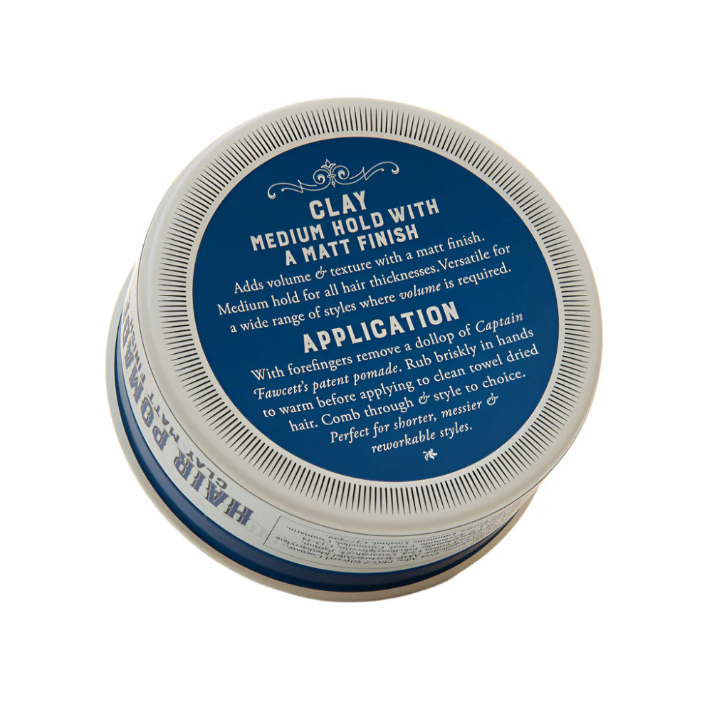 Captain Fawcett’s Clay Pomade 100g - Image 3