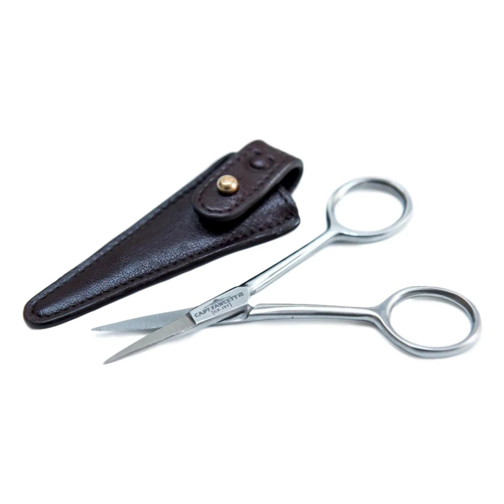 Captain Fawcett's Hand-Crafted Grooming Scissors - Image 3
