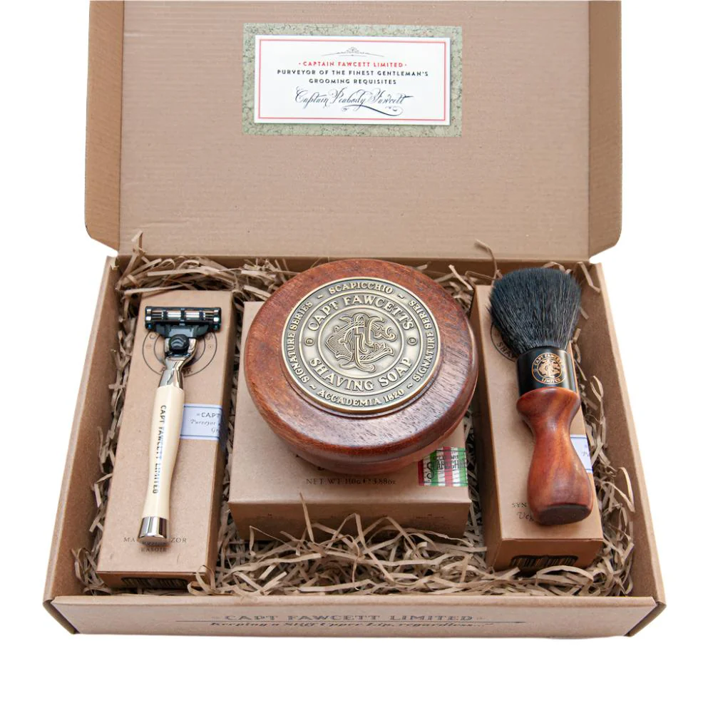 Captain Fawcett's Scapicchio Shaving Gift Set