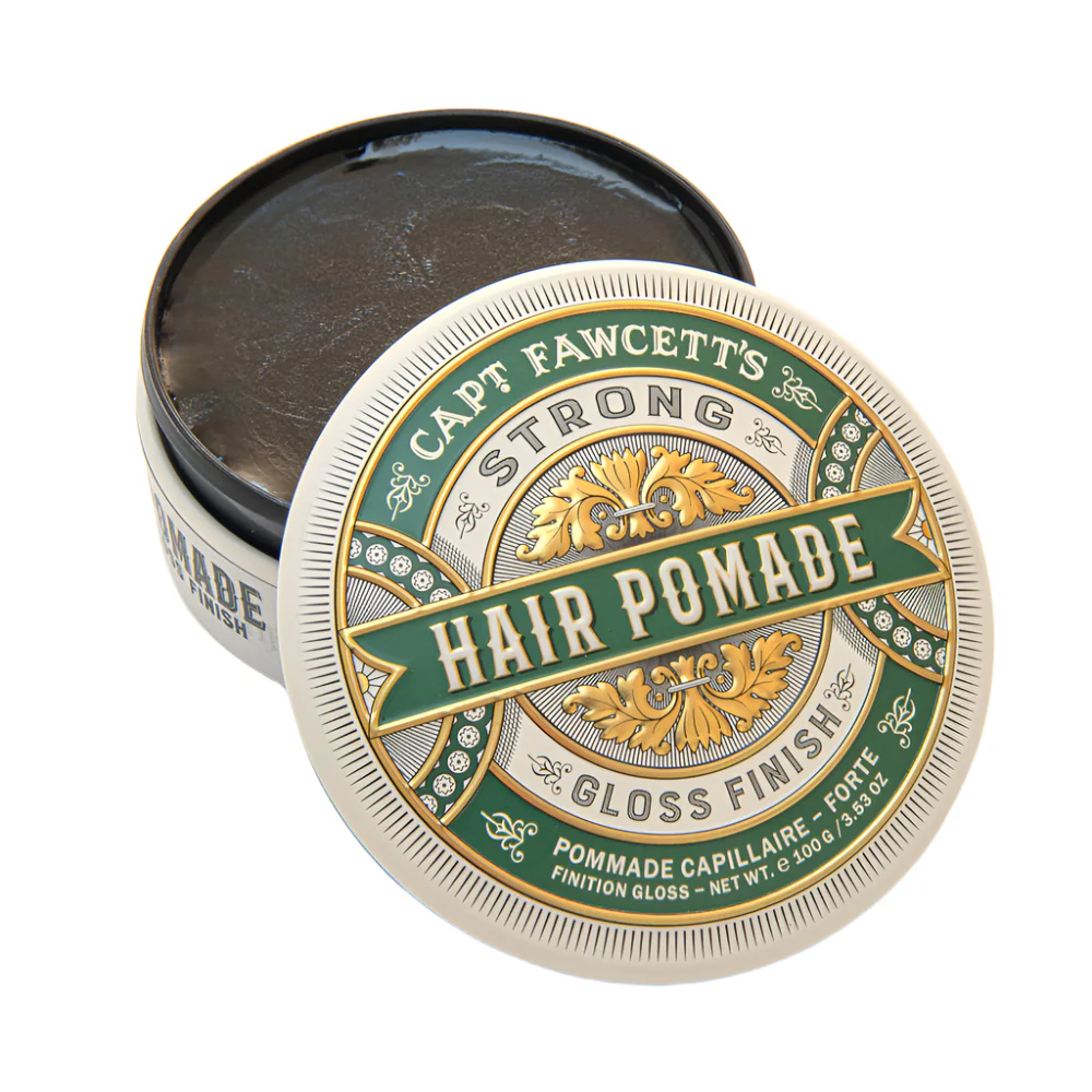 Captain Fawcett’s Strong Pomade 100g - Image 2