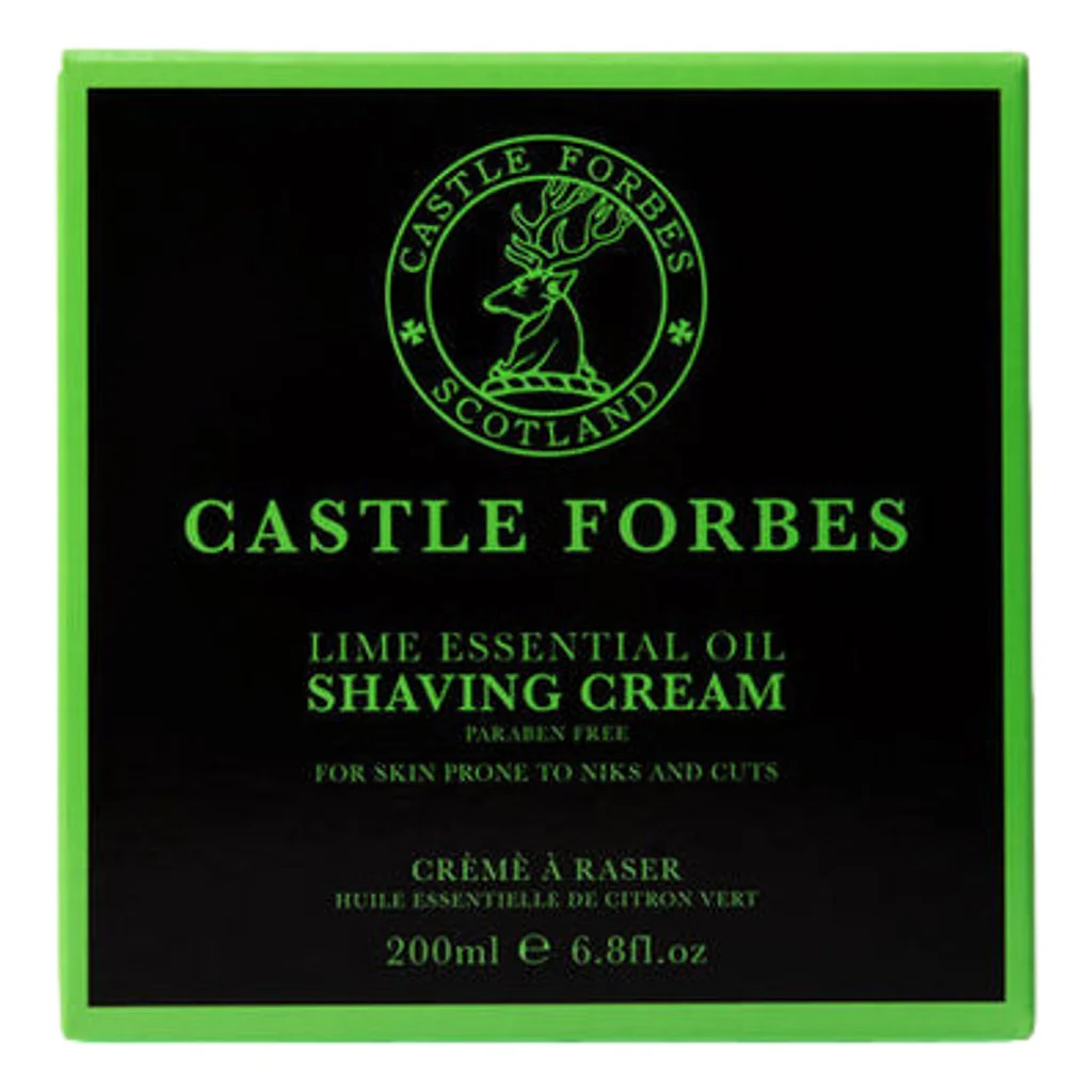 Castle Forbes Lime Shaving Cream 200ml