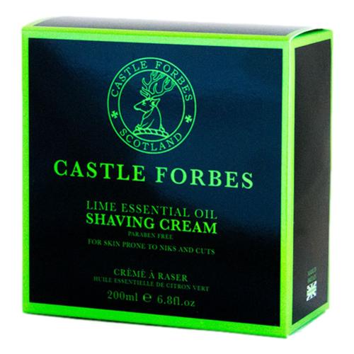 Castle Forbes Lime Shaving Cream 200ml - Image 4