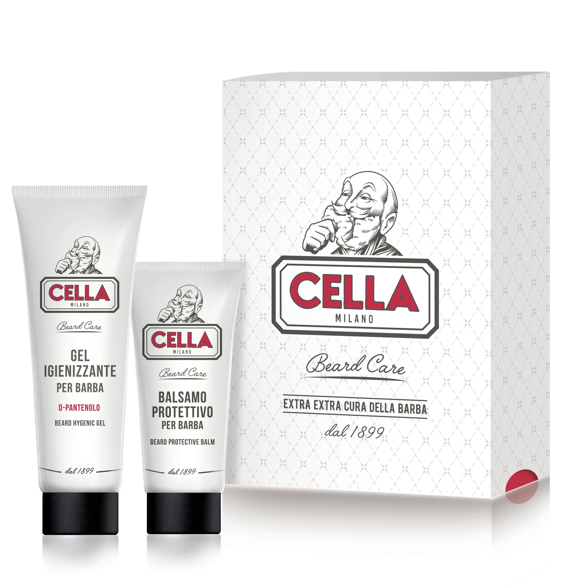 Cella Hygienic Beard Gel & Protective Balm Set