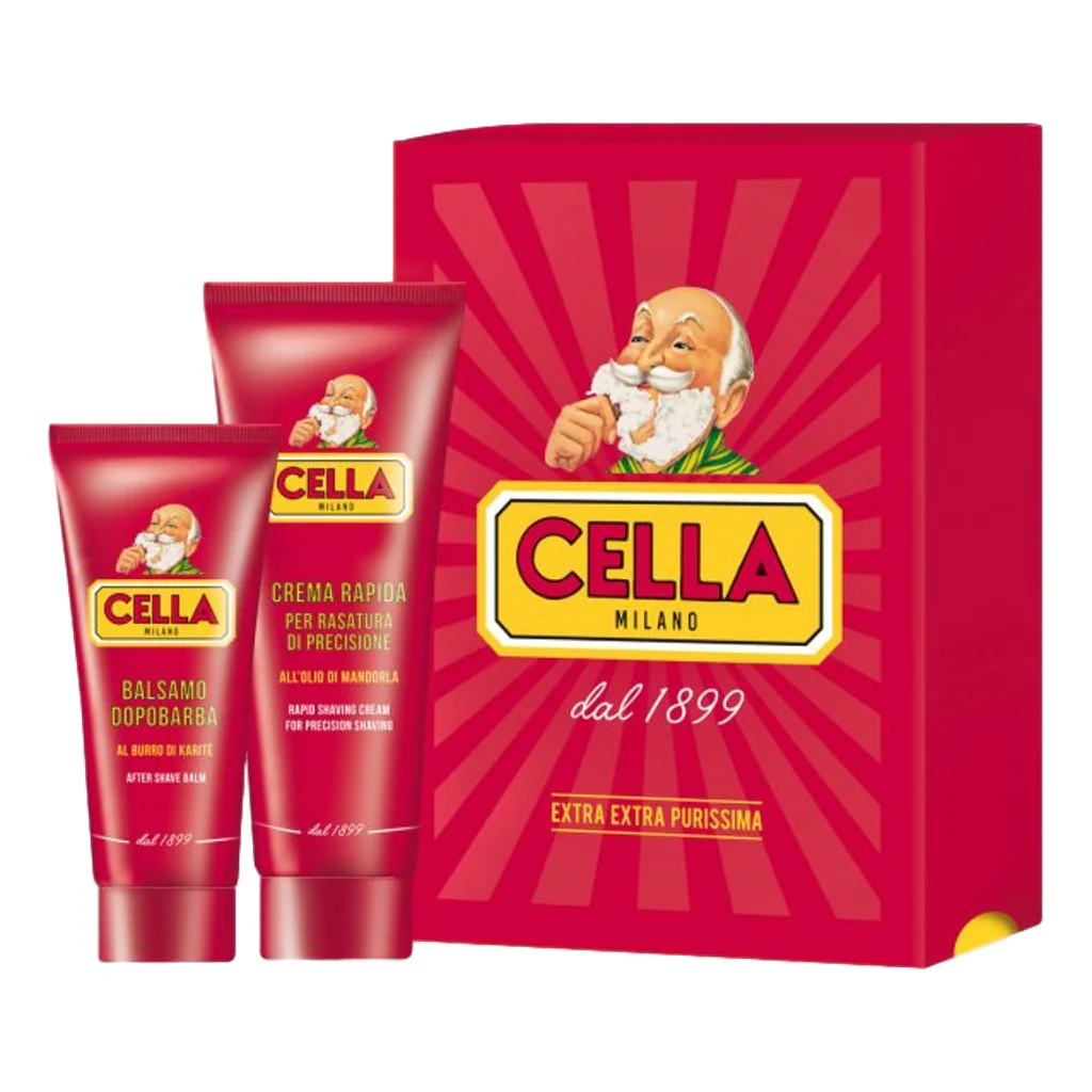 Cella Rapid Shaving Cream and Balm Luxury Gift Set