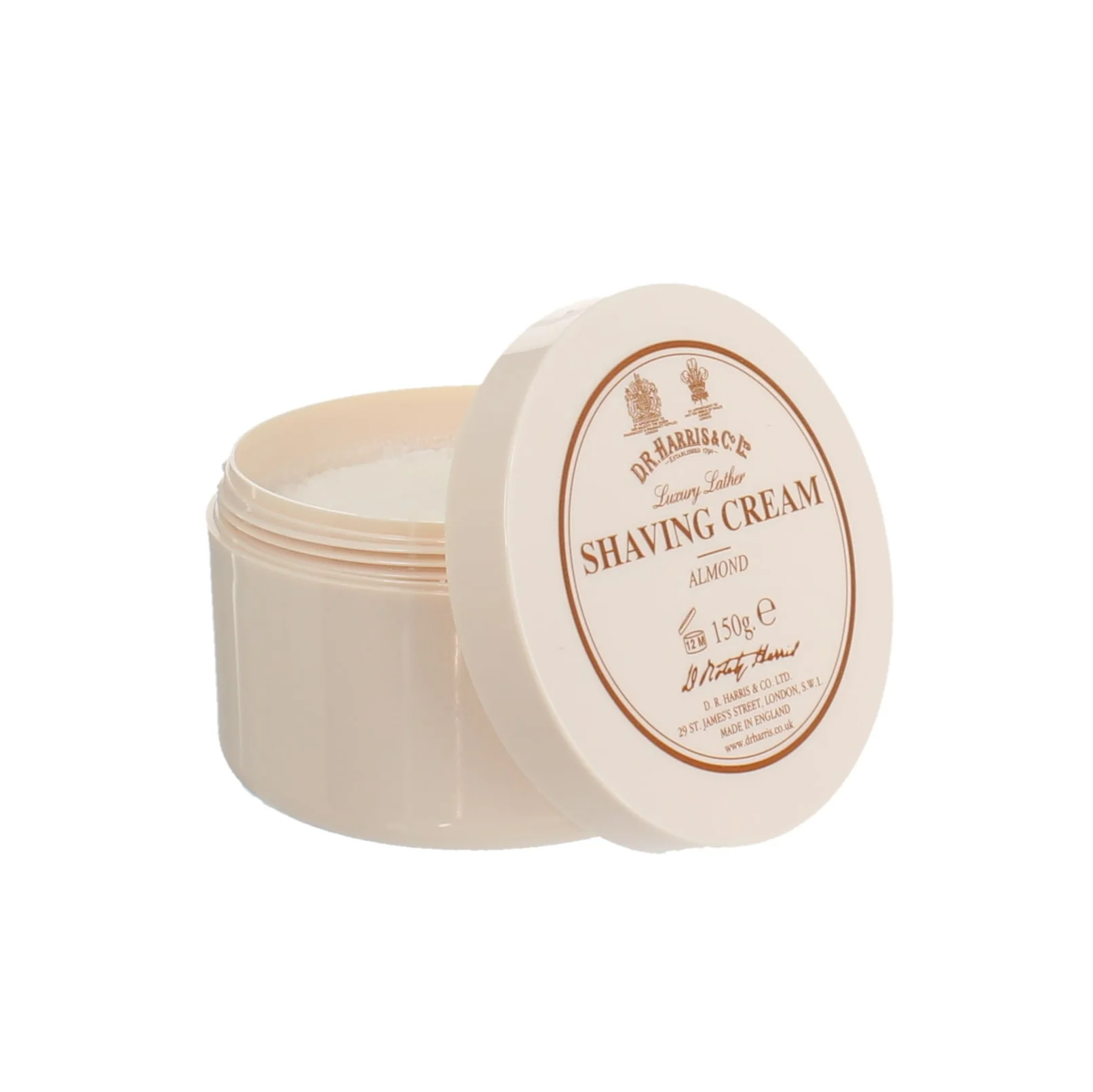 D.R. Harris Almond Shaving Cream Bowl 150g