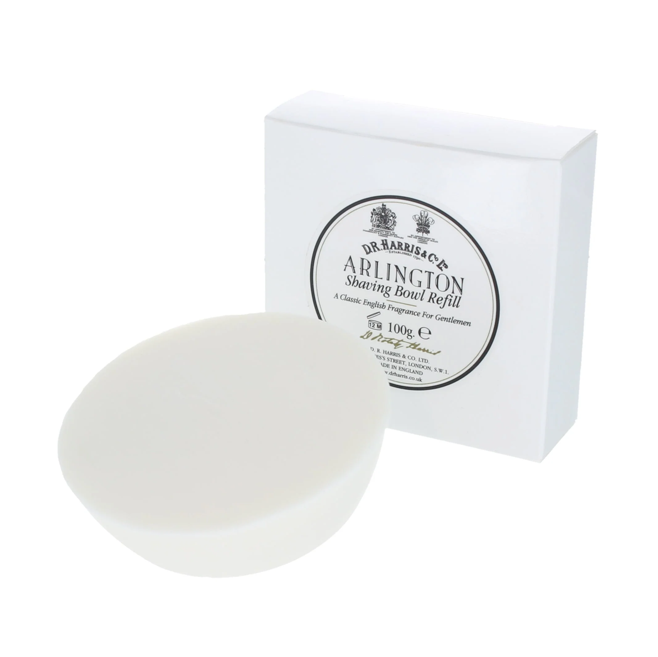 D.R. Harris Arlington Shaving Soap Refill 100g