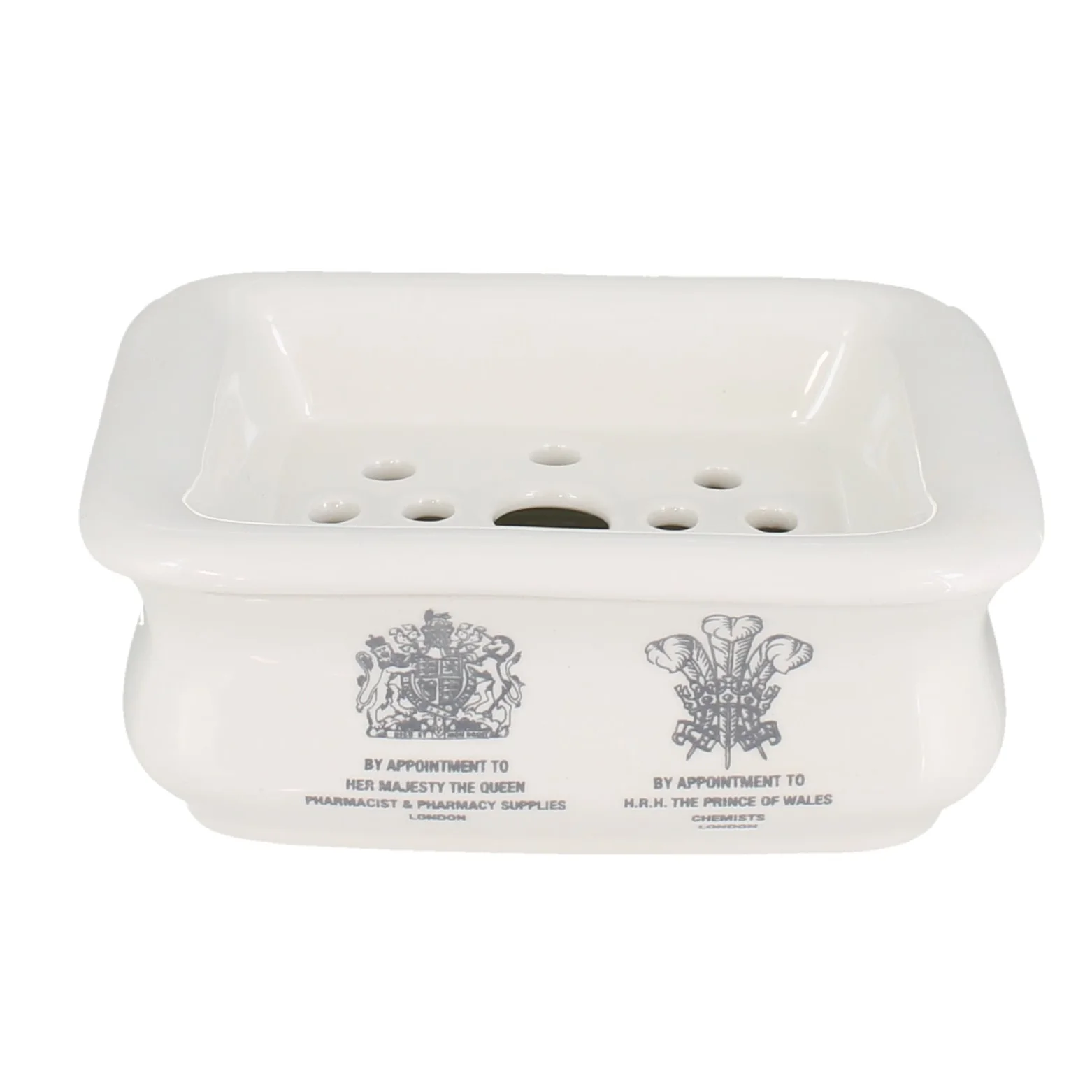 D.R. Harris Earthenware Two Piece Soap Dish - Image 2