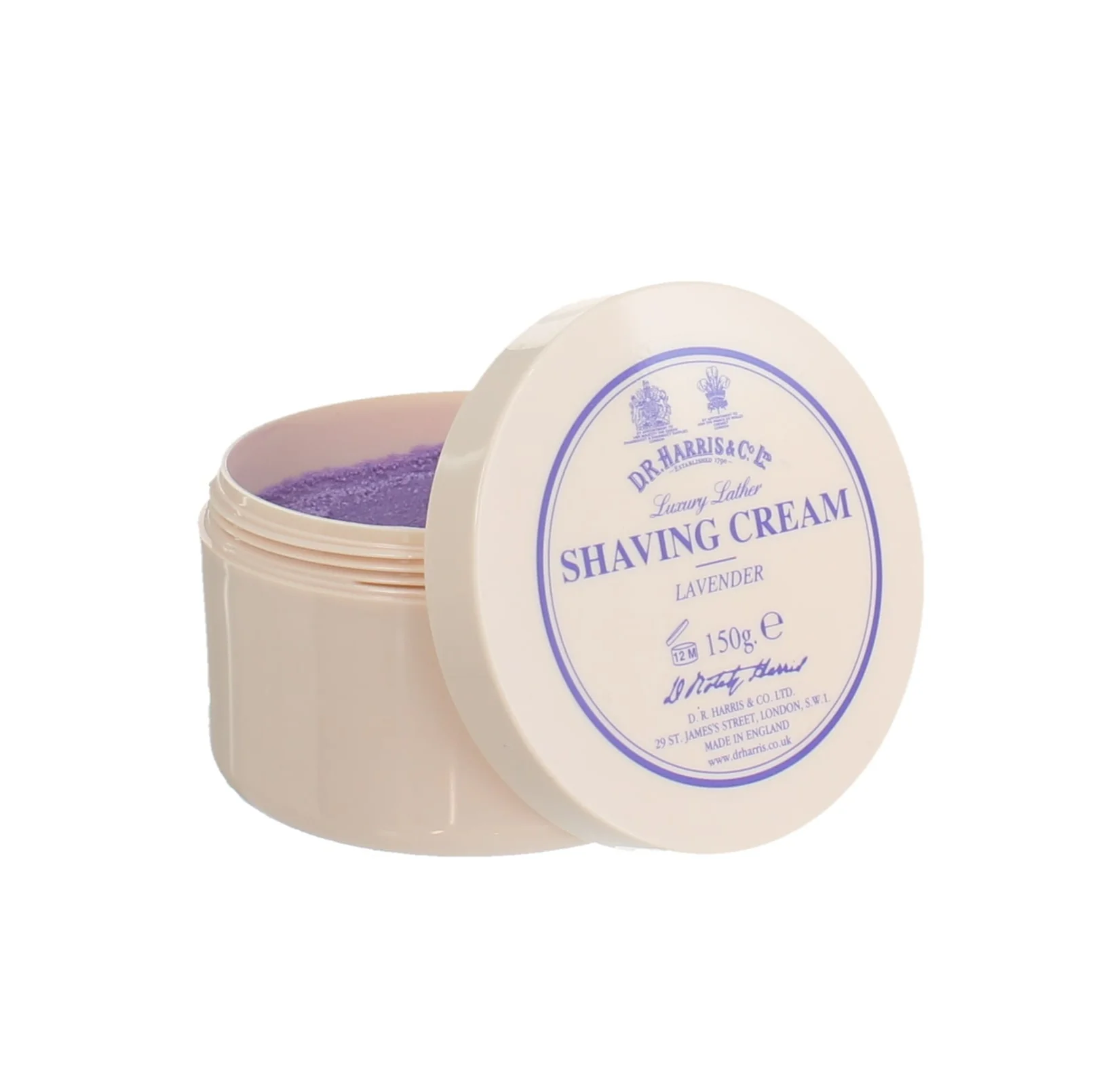D.R. Harris Lavender Shaving Cream Bowl 150g