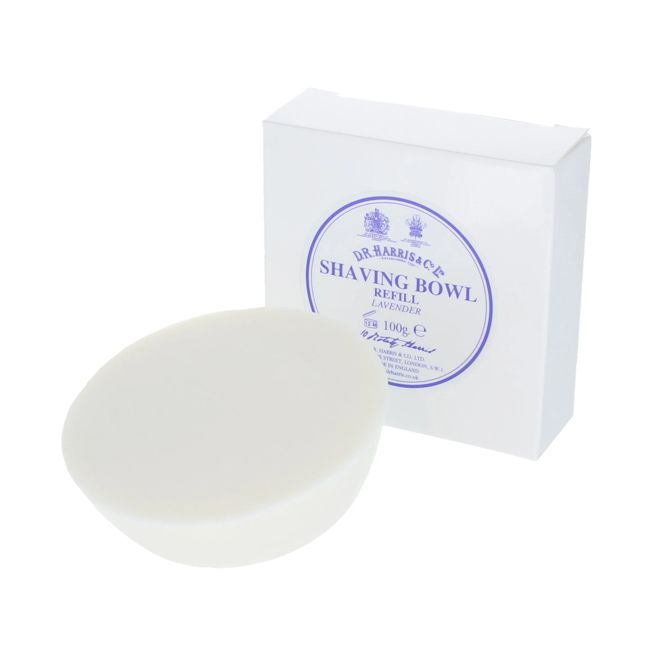 D.R. Harris Lavender Shaving Soap Refill 100g