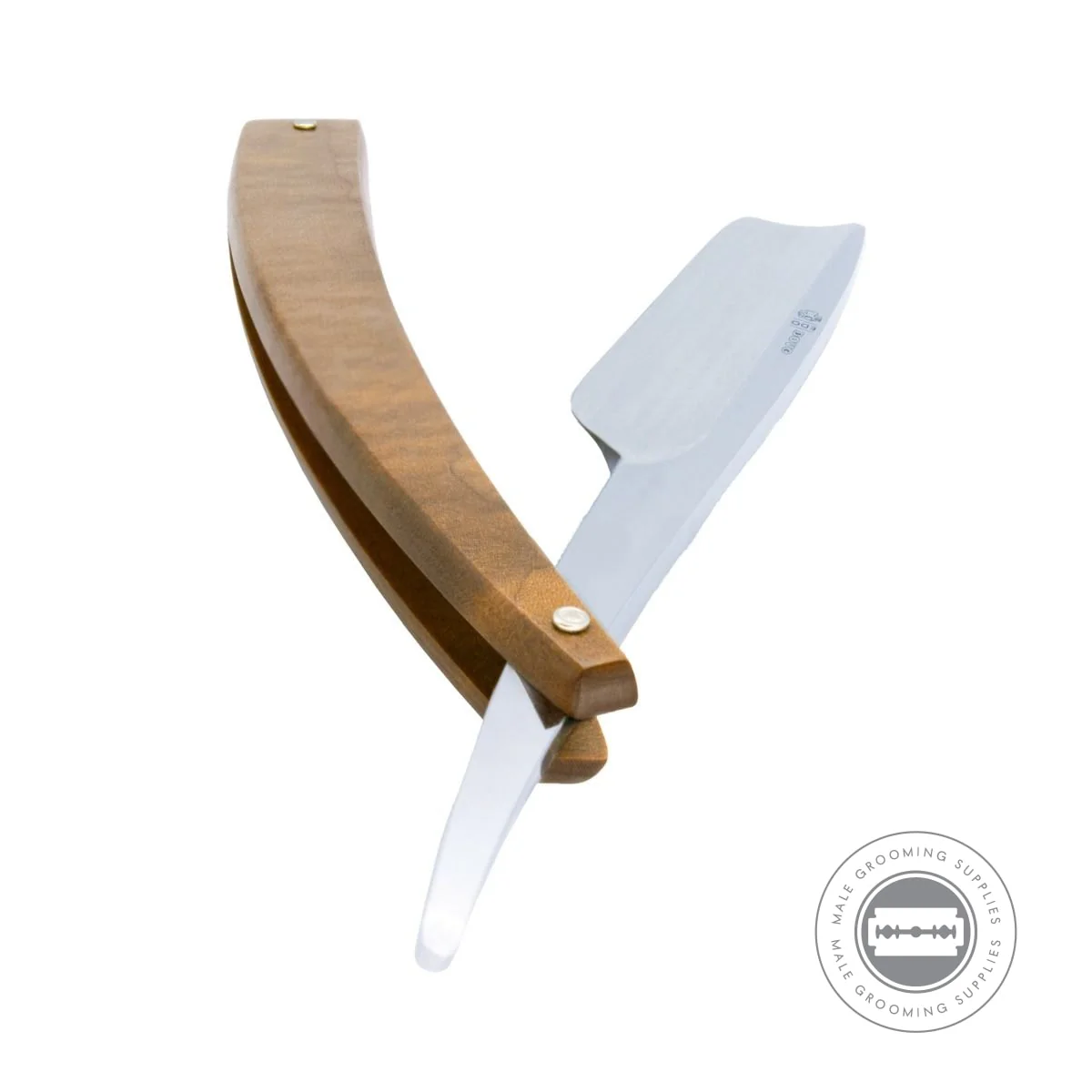 Dovo EDO Maple Wood Straight Razor 5/8" - Image 4