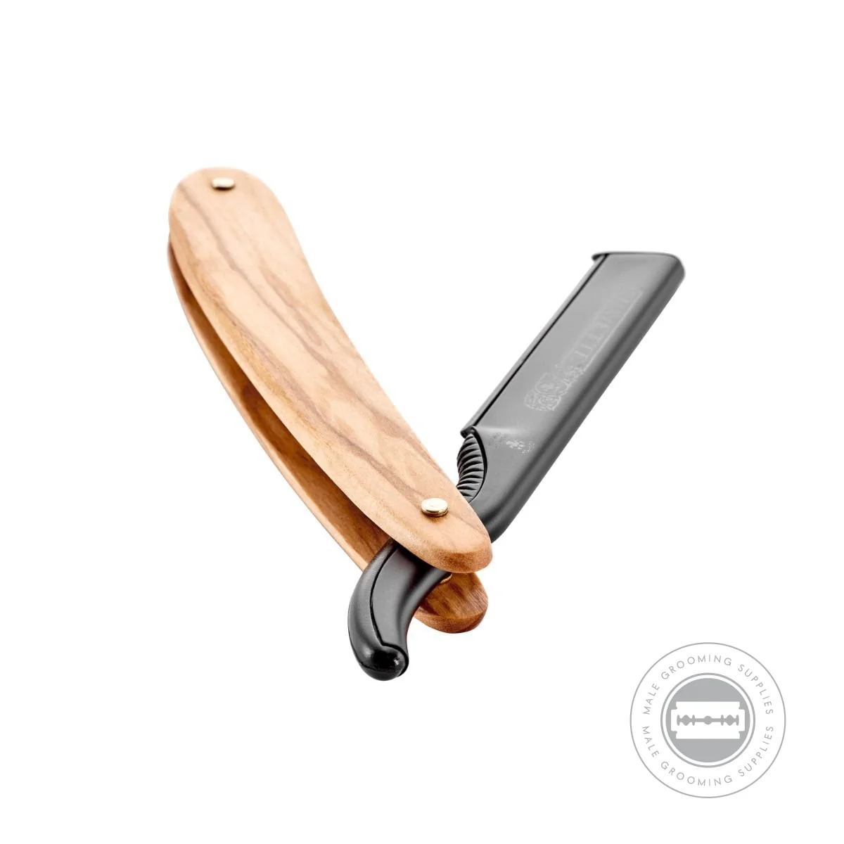Dovo Olive Wood Shavette - Image 3