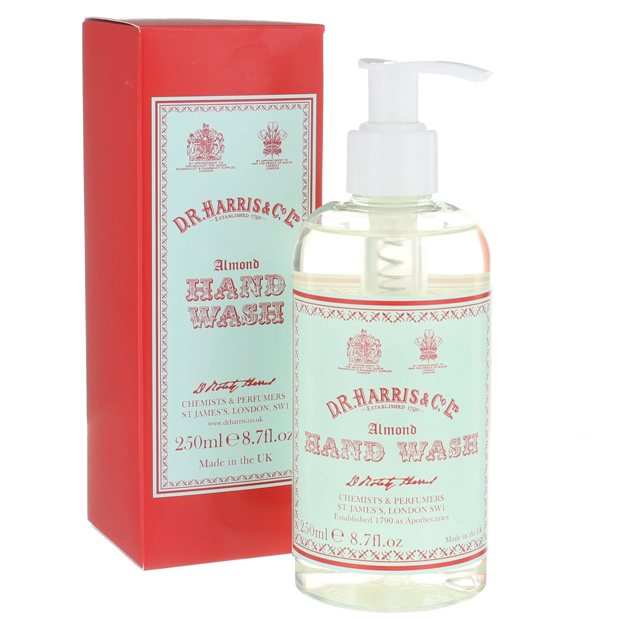 D.R. Harris Almond Oil Hand Wash 250ml