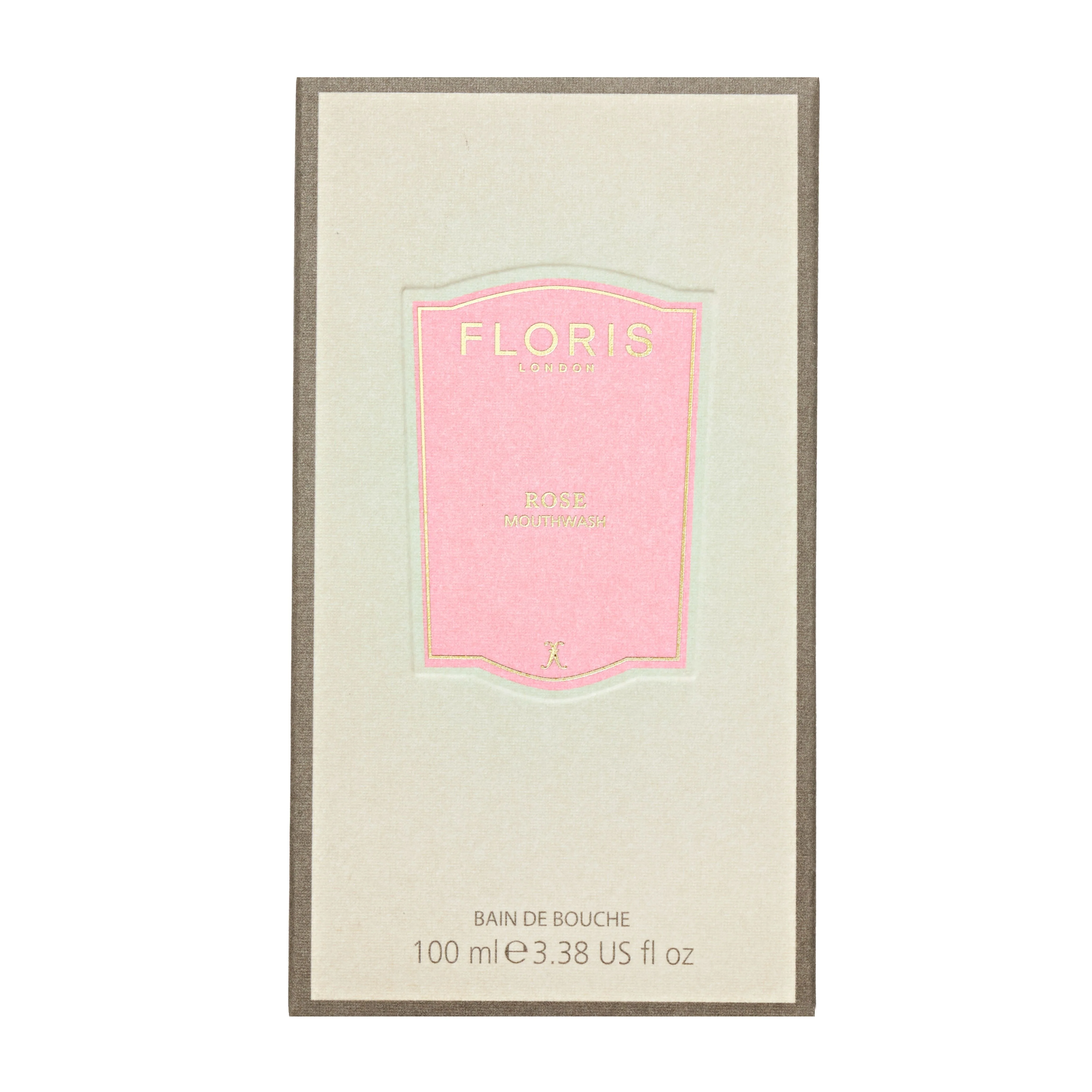 Floris Rose Concentrated Mouthwash 100ml - Image 2
