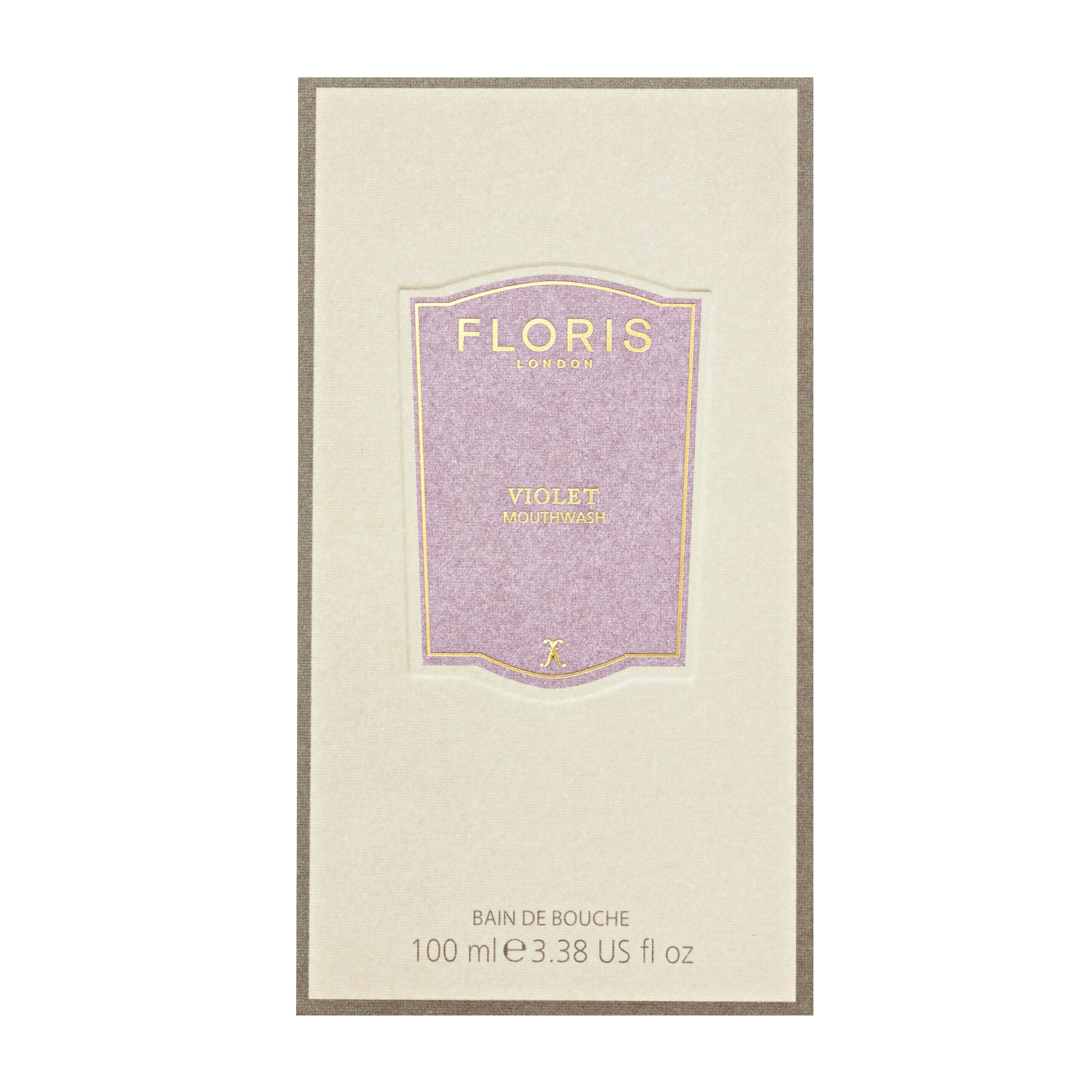 Floris Violet Concentrated Mouthwash 100ml - Image 2