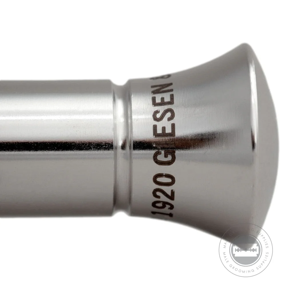 G&F Timor® Safety Razor 1920 with Long Stainless Steel Handle 100mm - Image 2