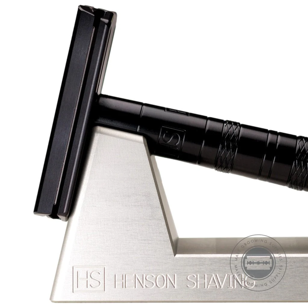 Henson AL13 Safety Razor V2.0 - Jet Black - Image 4