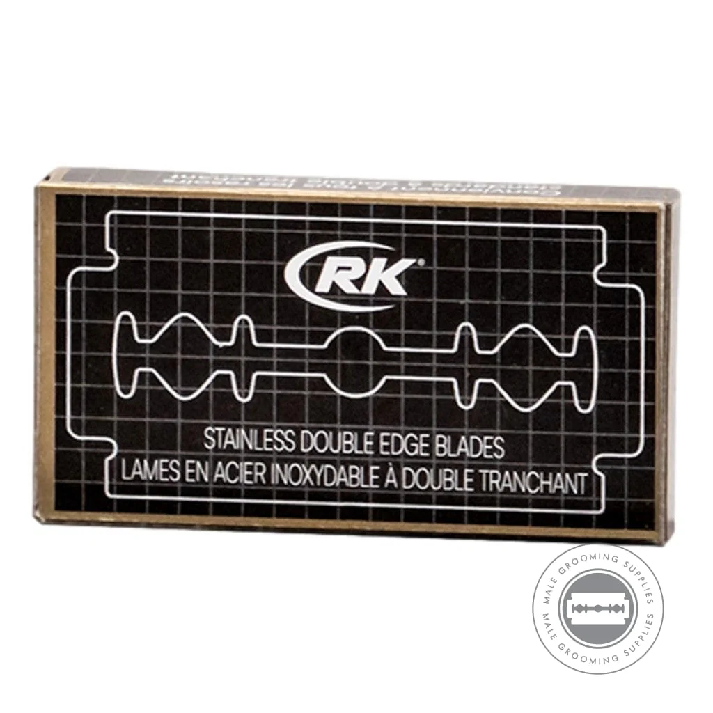 Henson RK Shaving Stainless DE Razor Blades (Pack of 5) - Image 3