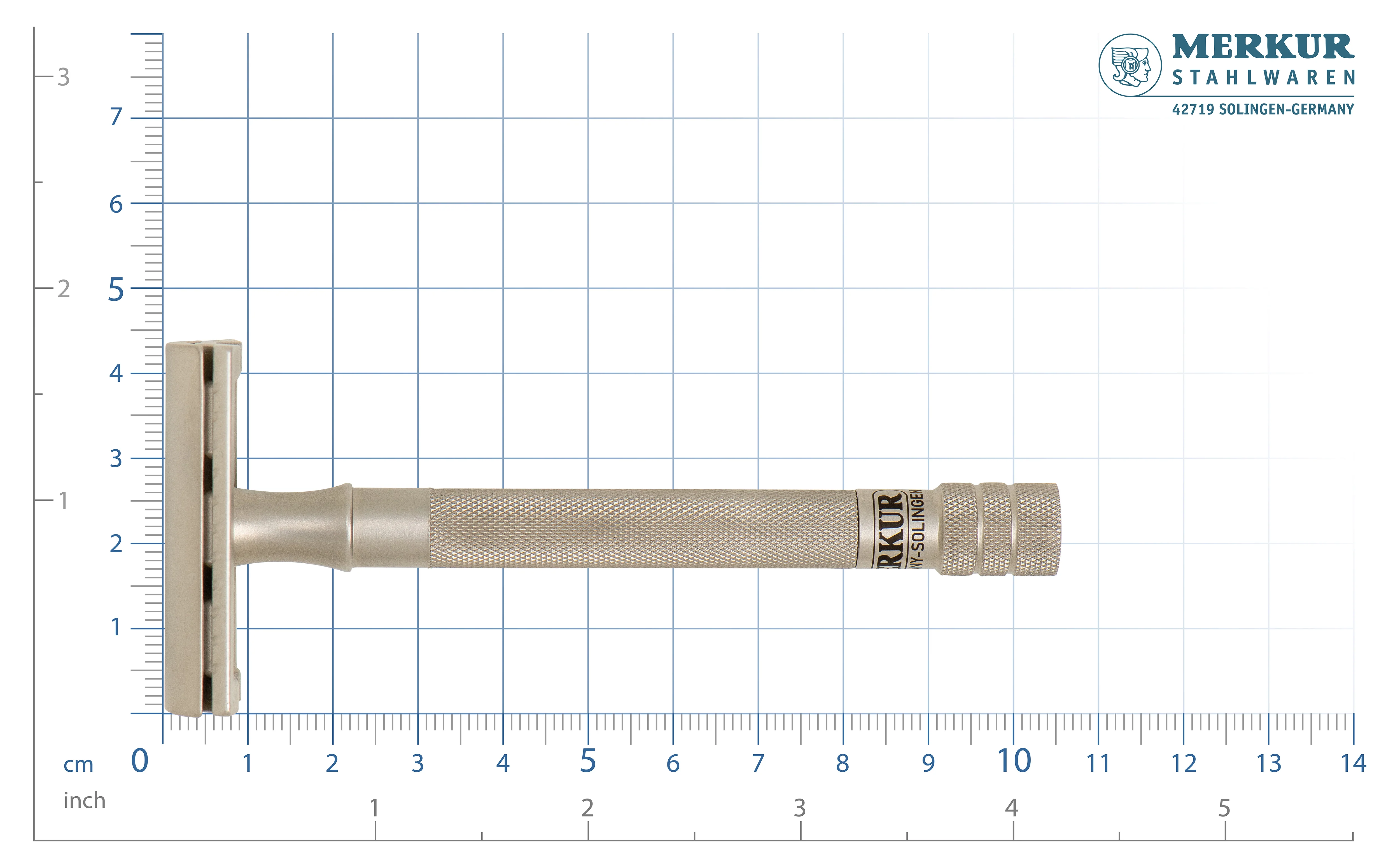 Merkur 23 INOX Stainless Steel Safety Razor - Image 4