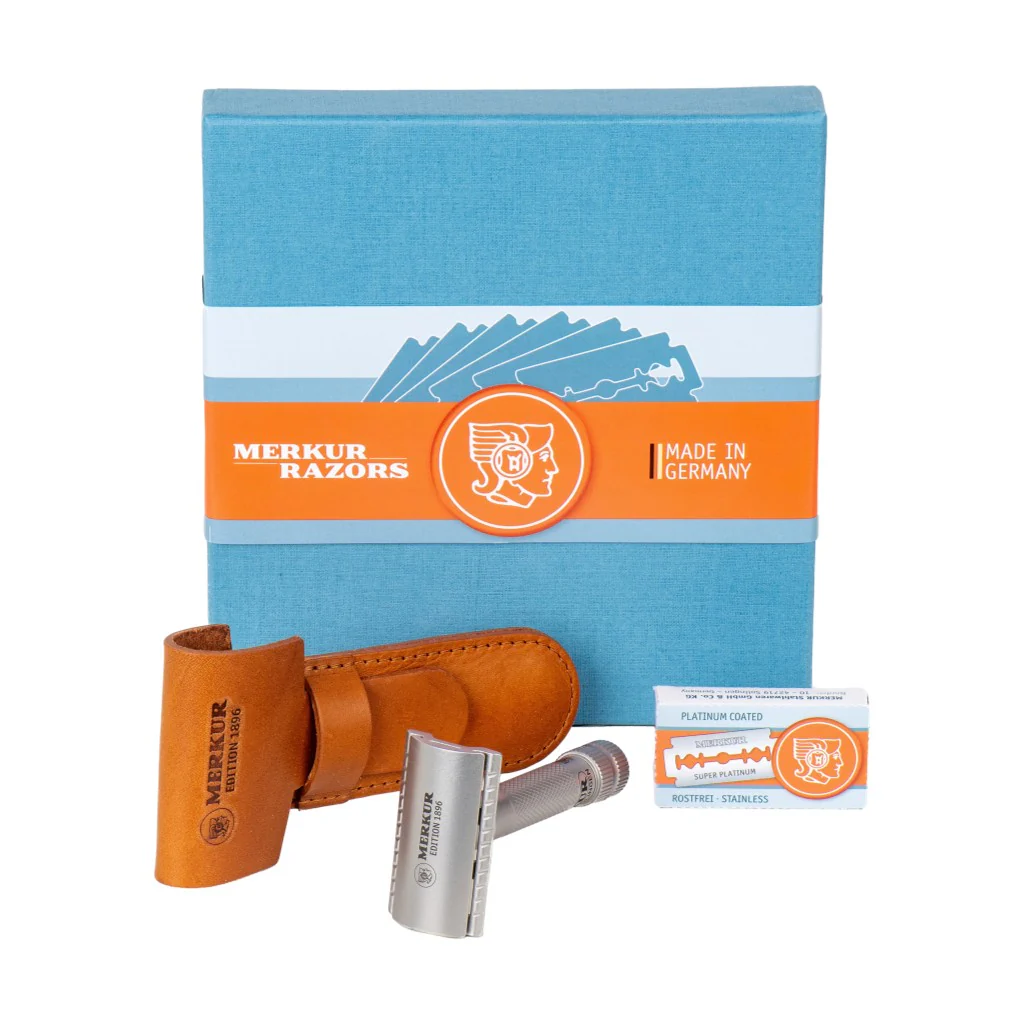 Merkur 34 INOX Special Edition 1896 Stainless Steel Safety Razor - Image 2