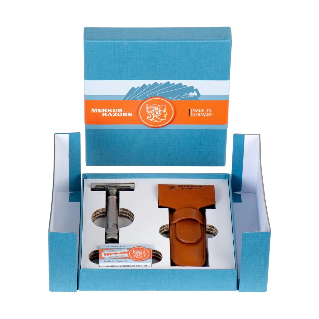 Merkur 34 INOX Special Edition 1896 Stainless Steel Safety Razor - Image 6