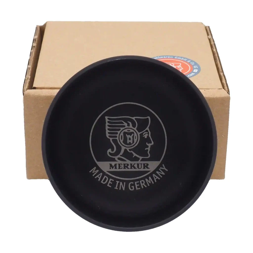 Merkur 4000 Anodised Black Aluminium Shaving Bowl - Image 3