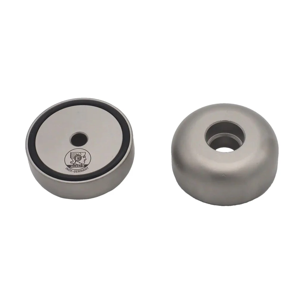 Merkur 4011 INOX Stainless Steel Shaving Stand - Image 2