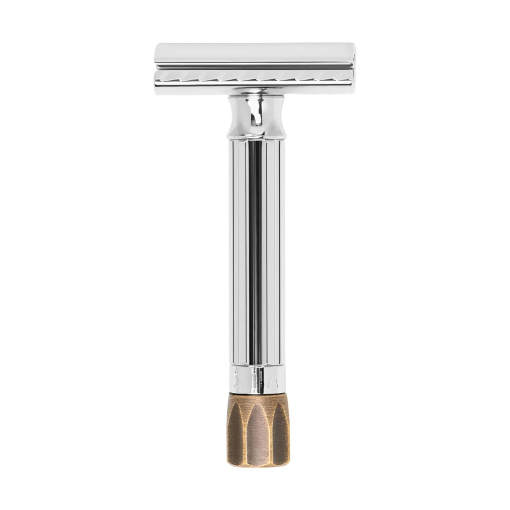 Merkur 500 Progress Antique Brass Adjustable Safety Razor