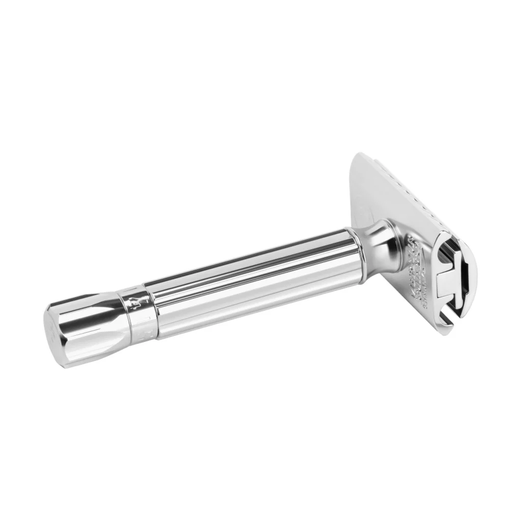 Merkur 500 Progress Bright Chrome Adjustable Safety Razor - Image 2