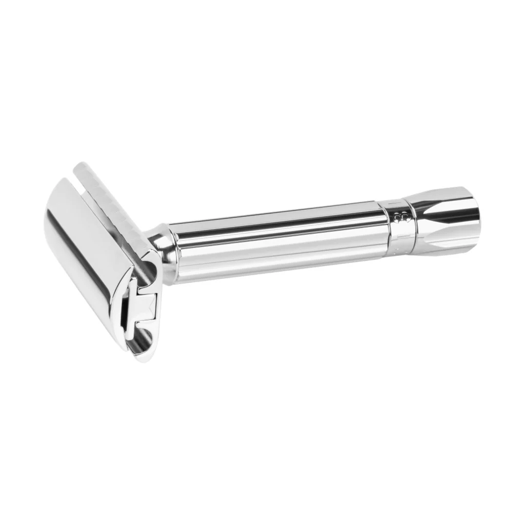 Merkur 500 Progress Bright Chrome Adjustable Safety Razor - Image 3