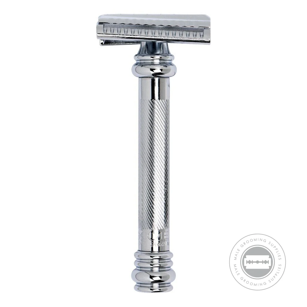Merkur Razor "Barber Pole" Slanted Safety Razor 39001