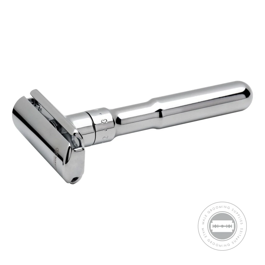 Merkur FUTUR Polished Adjustable Double Edge Safety Razor - Image 3