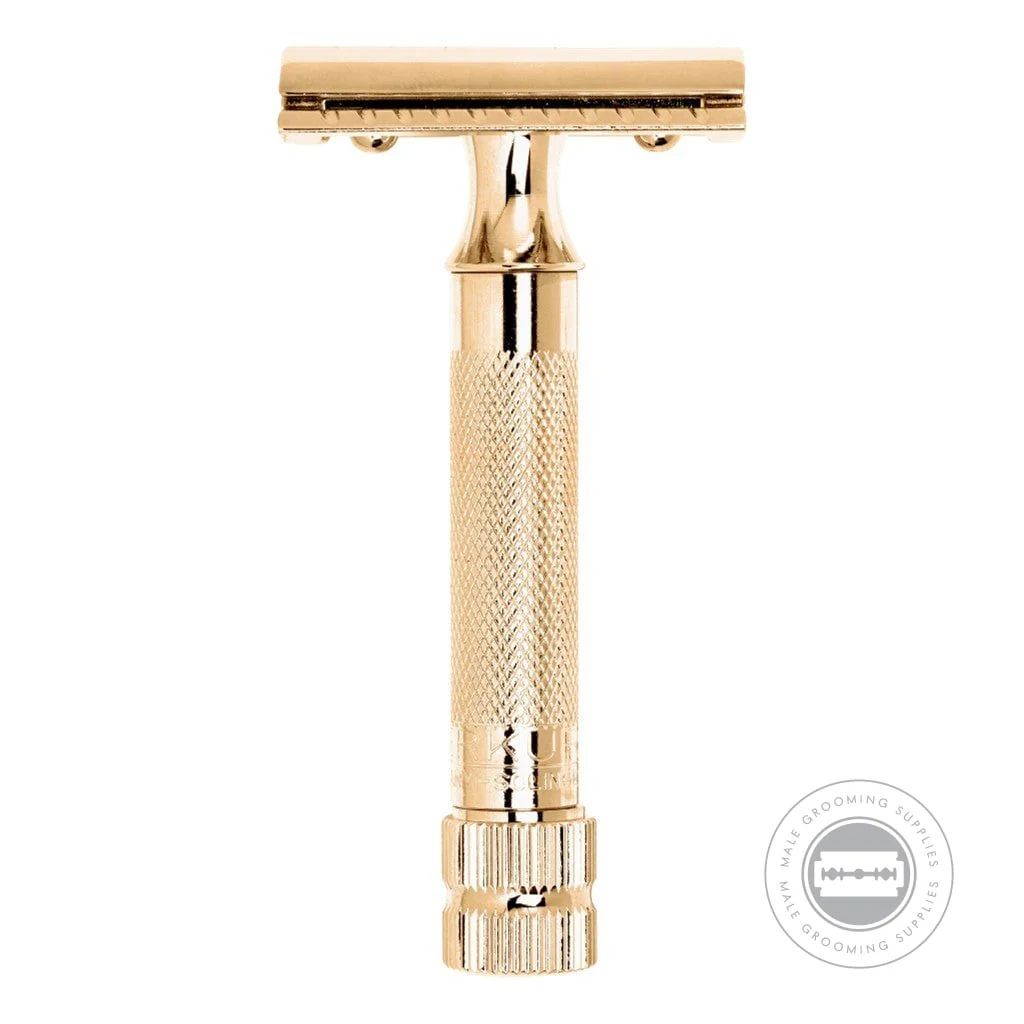 Merkur 34G 24k Gold-Plated HD Safety Razor 34003