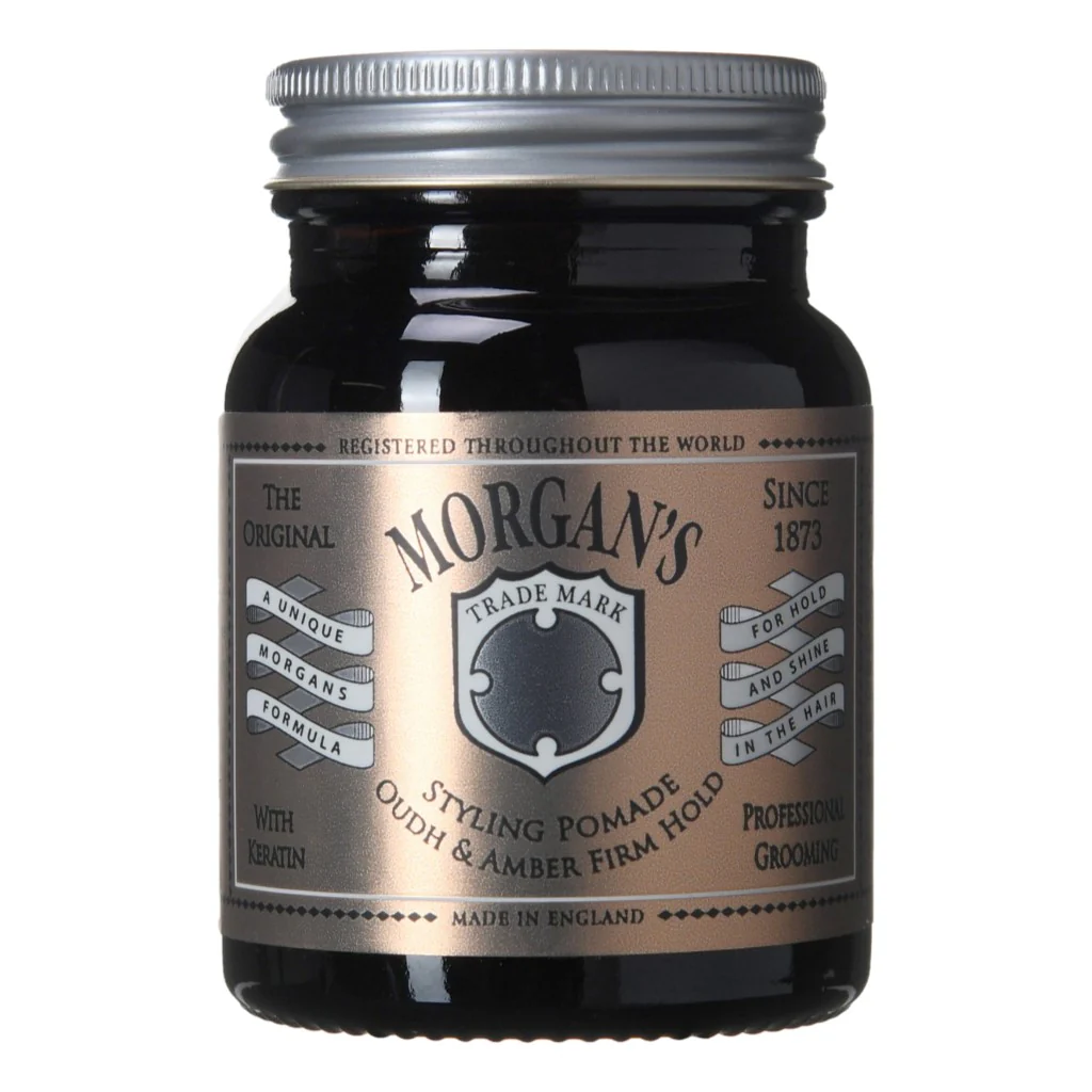 Morgan’s Oudh and Amber Strong Hold Pomade 100g