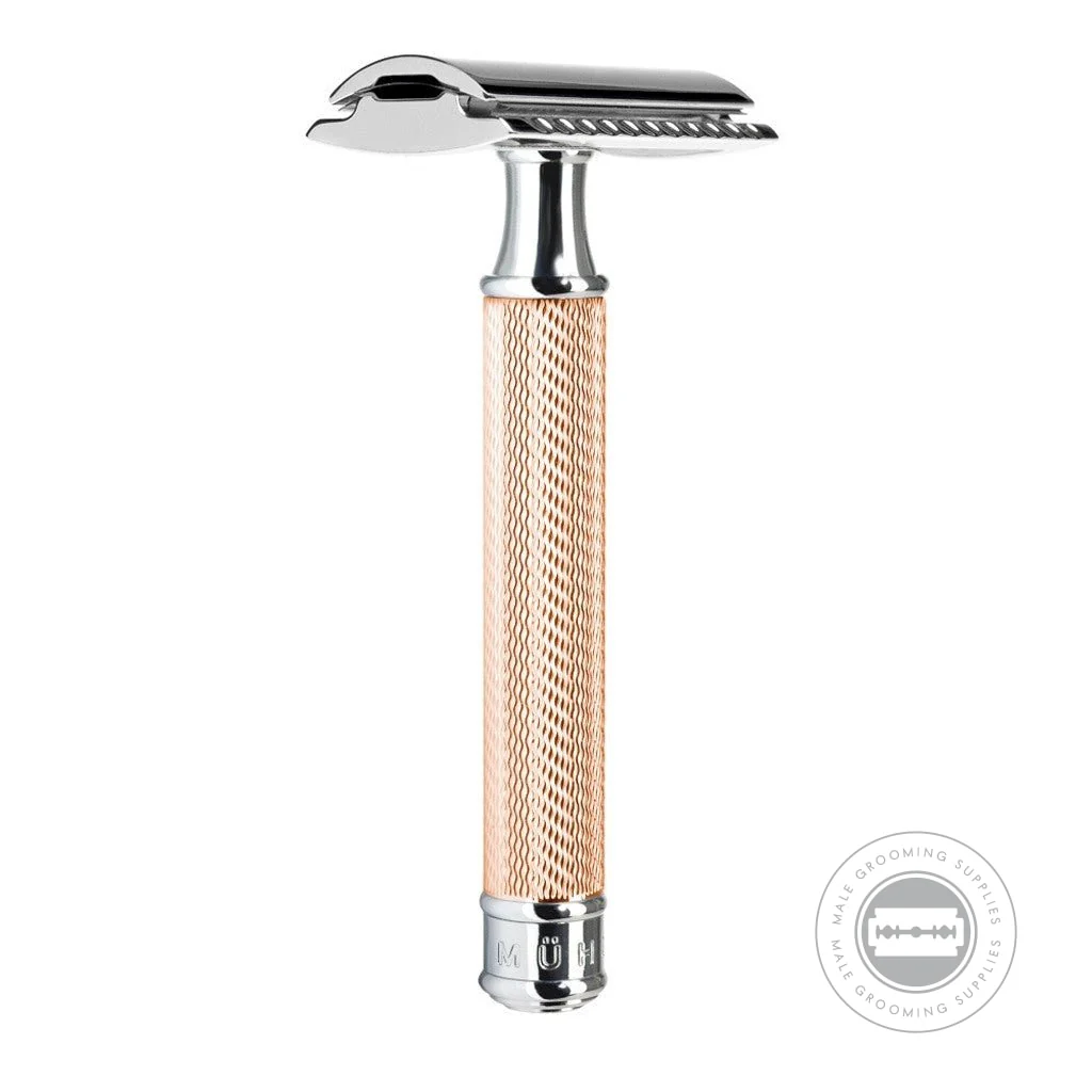 Muhle R89 Rose Gold Closed Comb Safety Razor