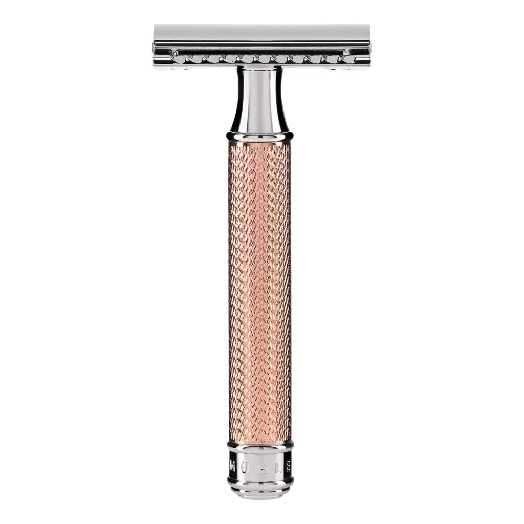 Muhle R89 Rose Gold Closed Comb Safety Razor - Image 2