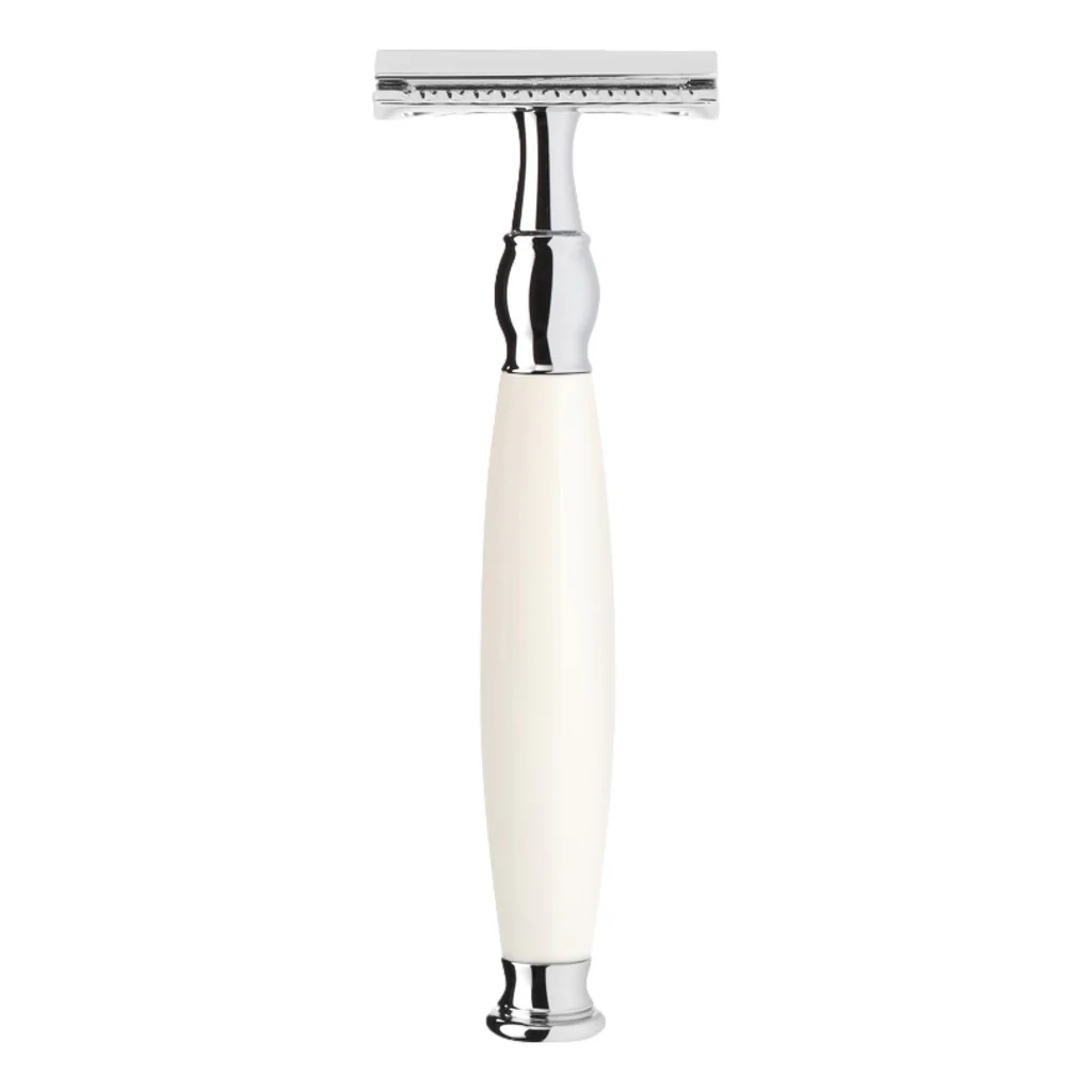 Muhle SOPHIST Porcelain Silvertip Safety Razor Shaving Set - Image 2