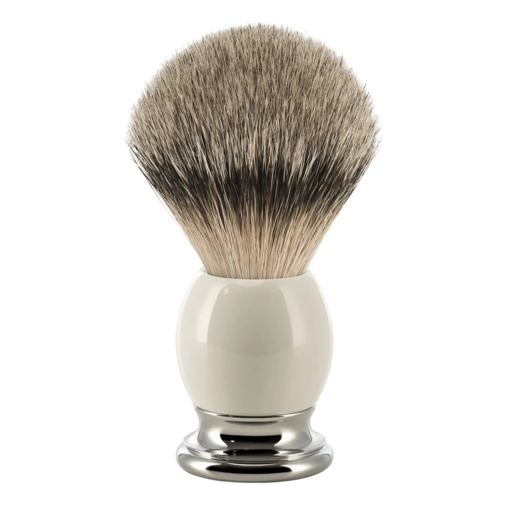 Muhle SOPHIST Porcelain Silvertip Safety Razor Shaving Set - Image 3