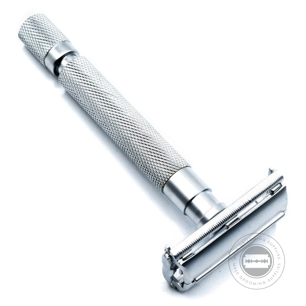 Parker 74R Satin Chrome Butterfly Safety Razor