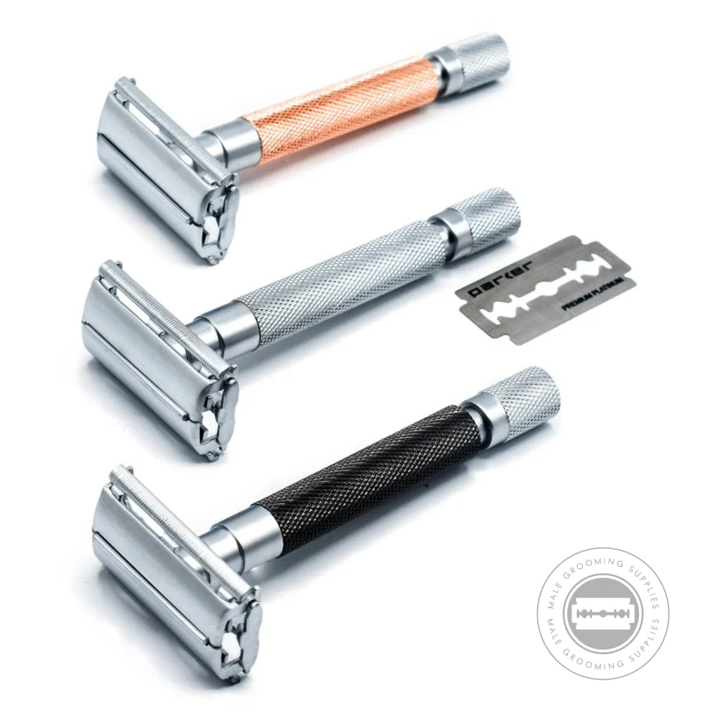 Parker 74R Satin Chrome Butterfly Safety Razor - Image 3