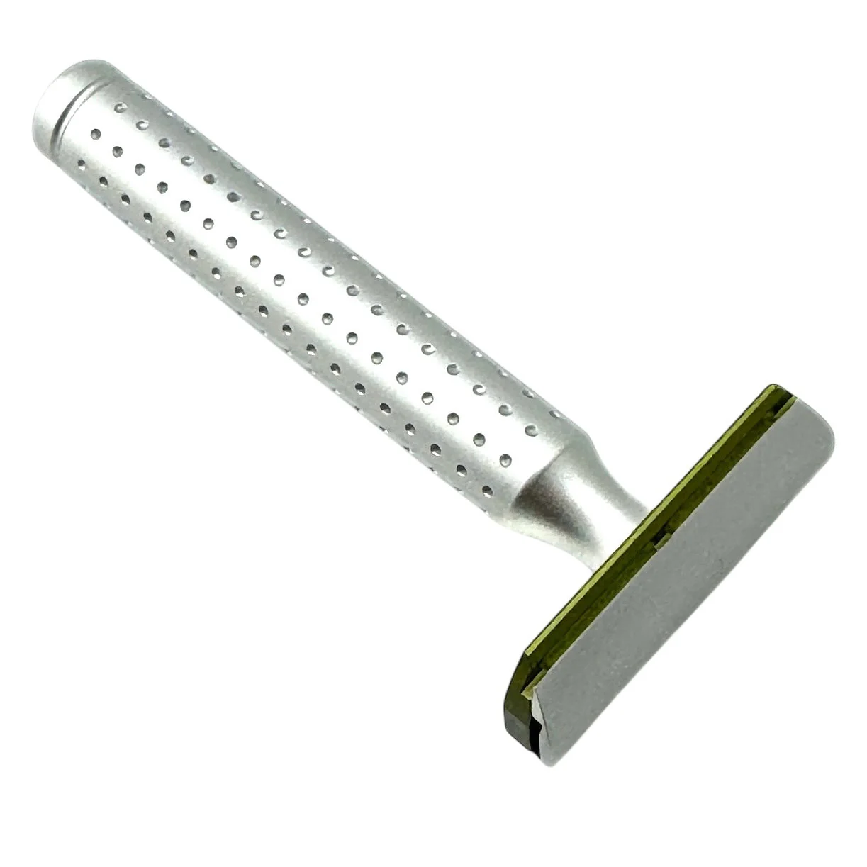 Parker AeroShave Aluminum Classic Length Safety Razor