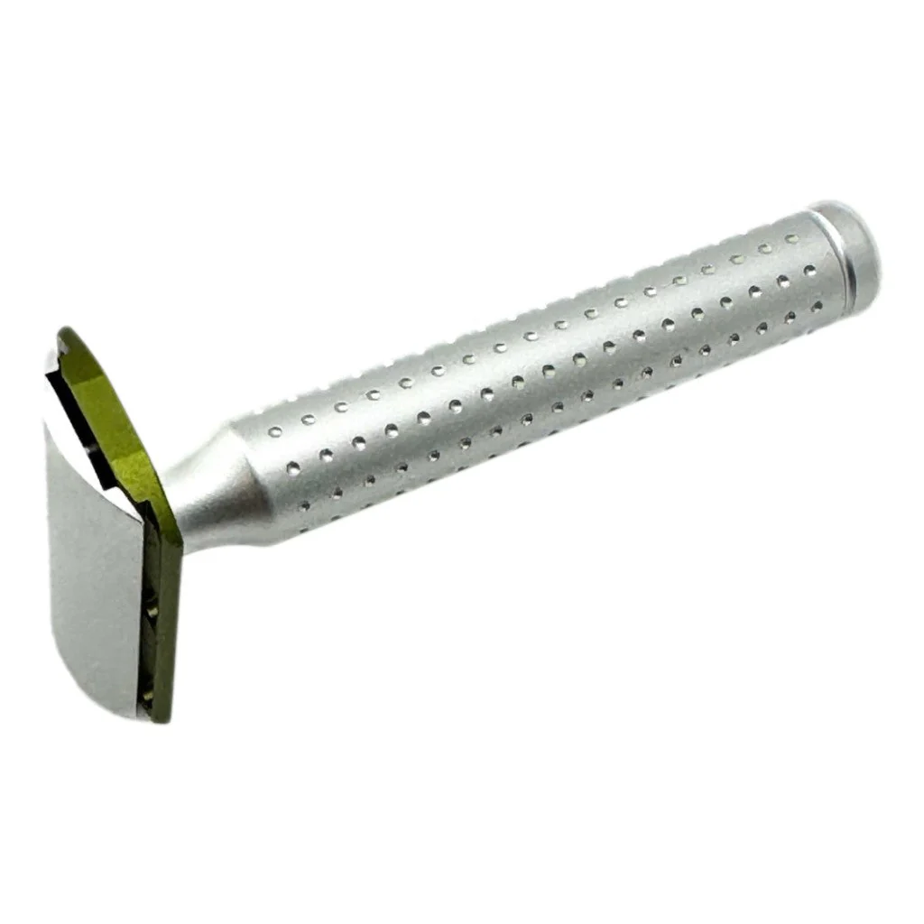 Parker AeroShave Aluminum Classic Length Safety Razor - Image 3