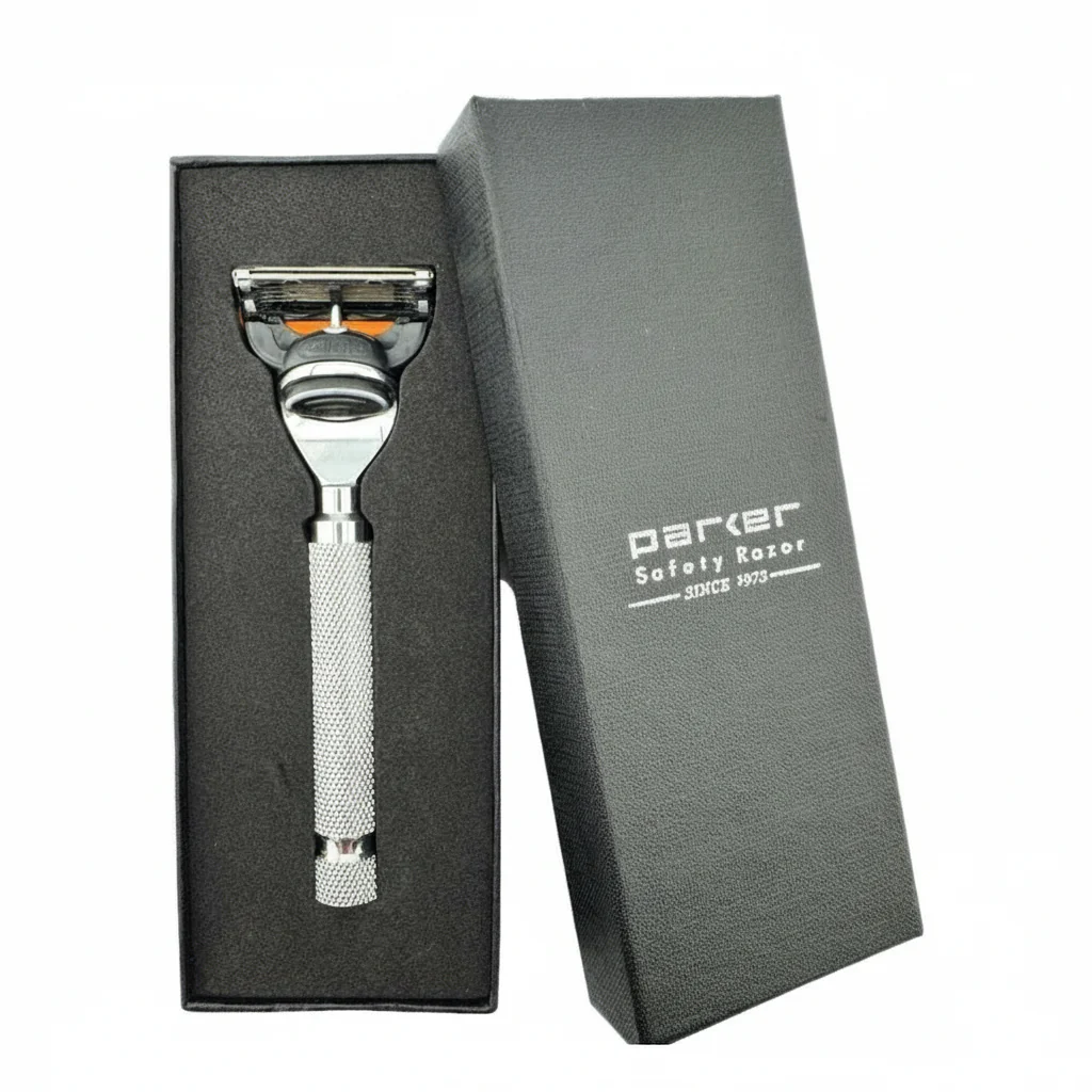 Parker CHRFUS Fusion Compatible Deluxe Chrome Razor - Image 2