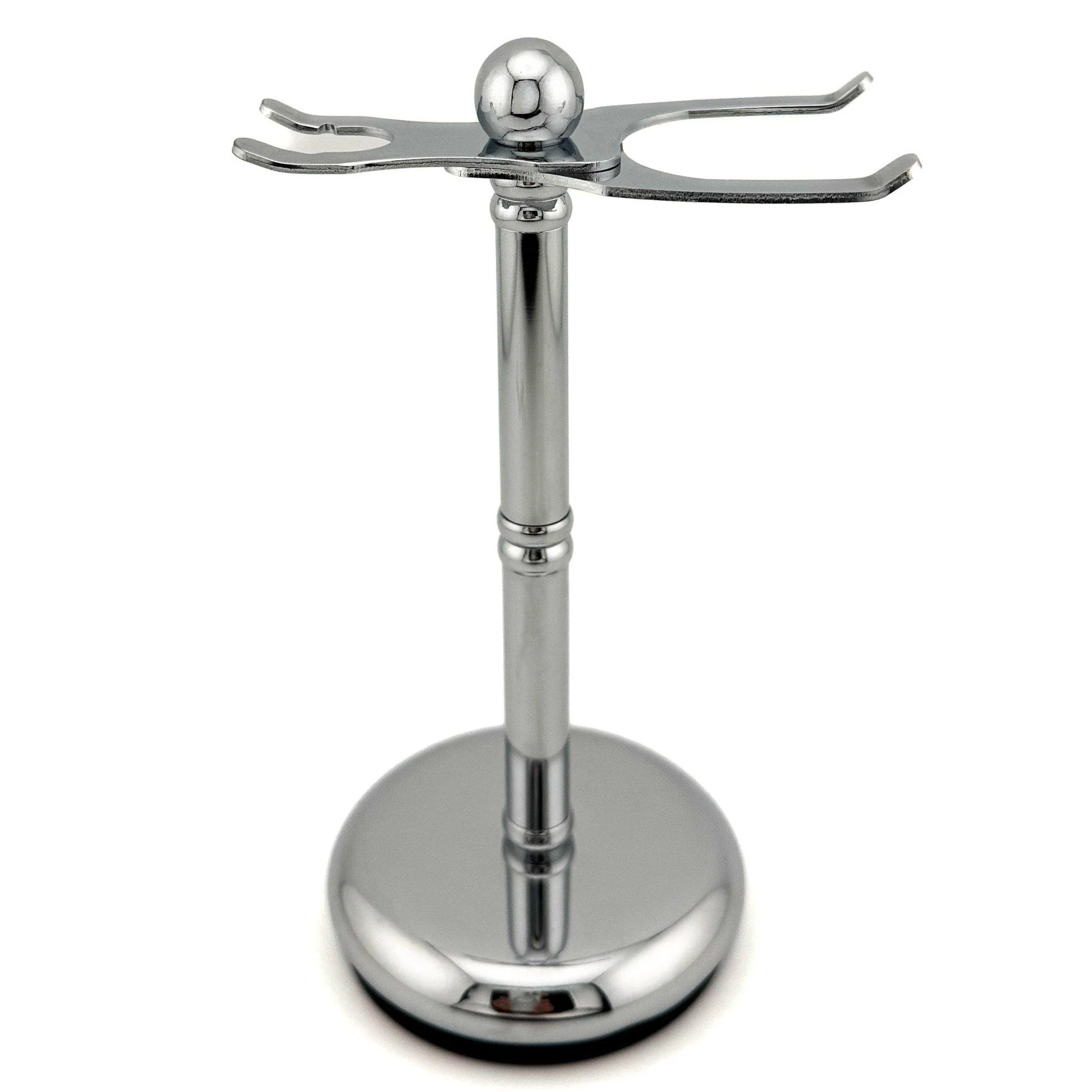 Parker Deluxe ADJUSTABLE Chrome Safety Razor & Shave Brush Stand