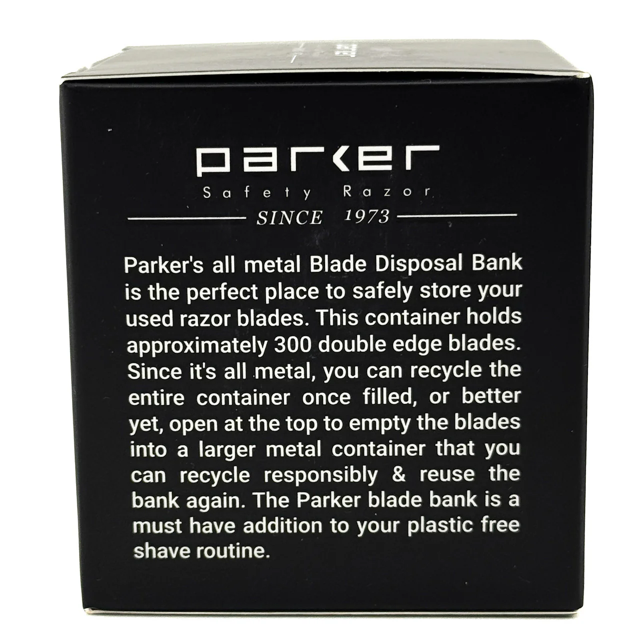 Parker Double Edge Blade Disposal Bank (300 Blades) - Image 4