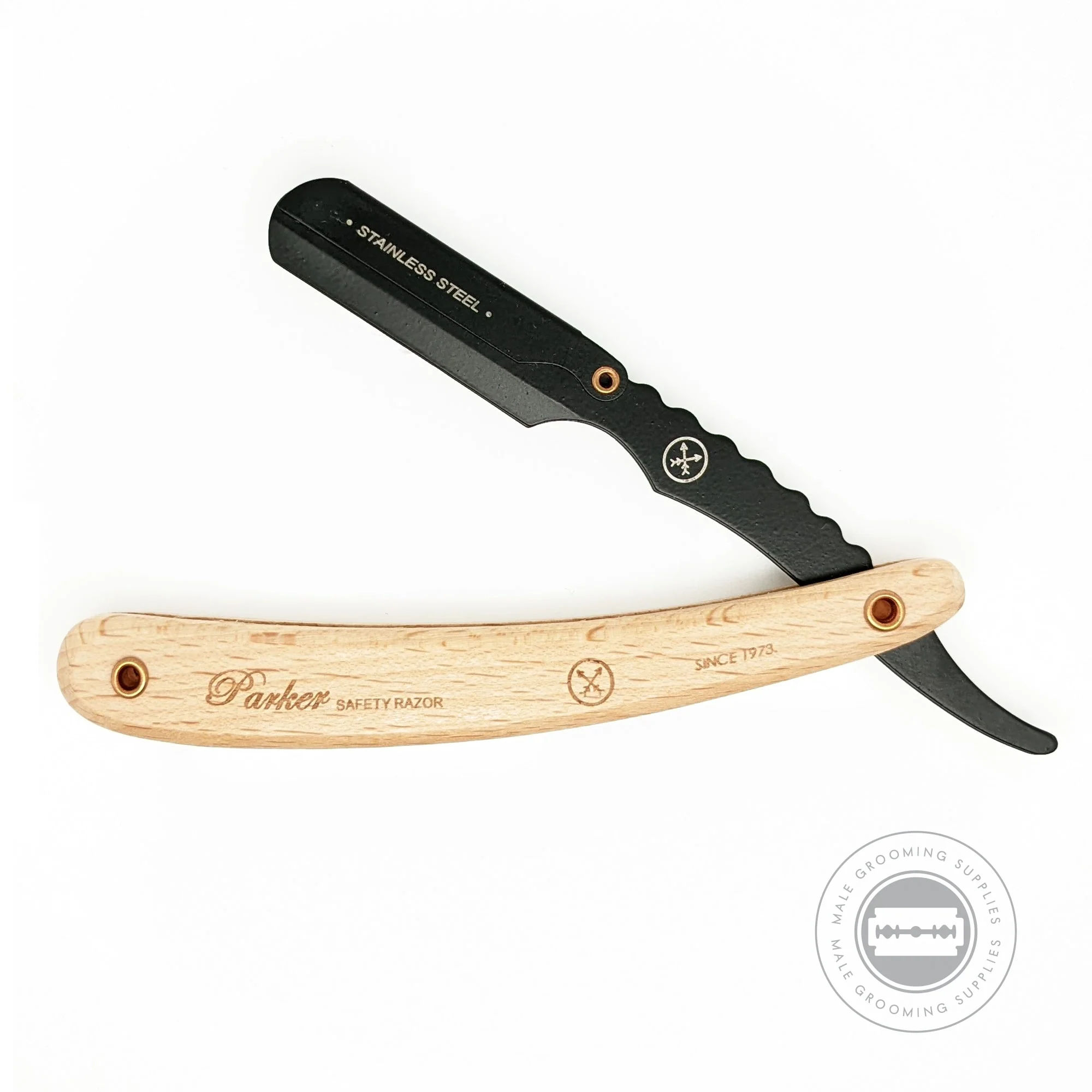 Parker SRPBA Premium Pine Wood Barber Razor