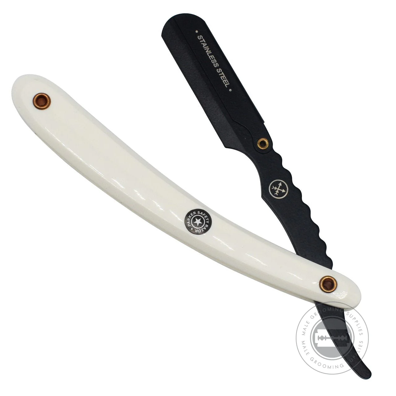 Parker SRWBA Stainless Steel Barber Razor